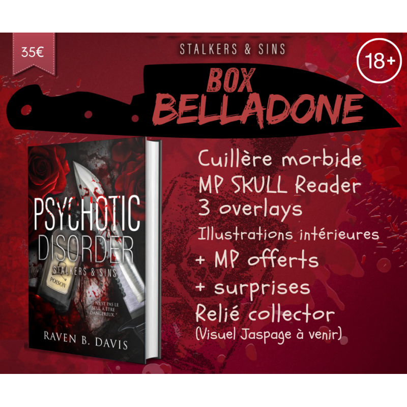 BOX BELLADONE -Psychotic Disorder-relié collector avec jaspage (précommande)
