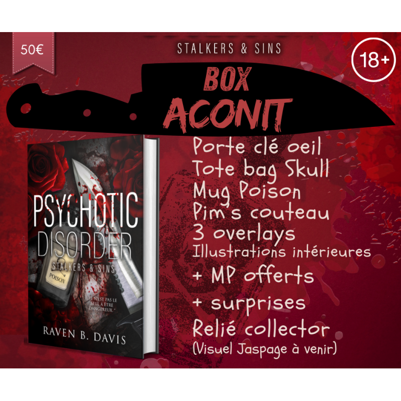 BOX ACONIT-Psychotic Disorder-relié collector avec jaspage (précommande)