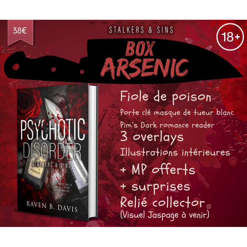 BOX ARSENIC-Psychotic Disorder-relié collector avec jaspage (précommande)