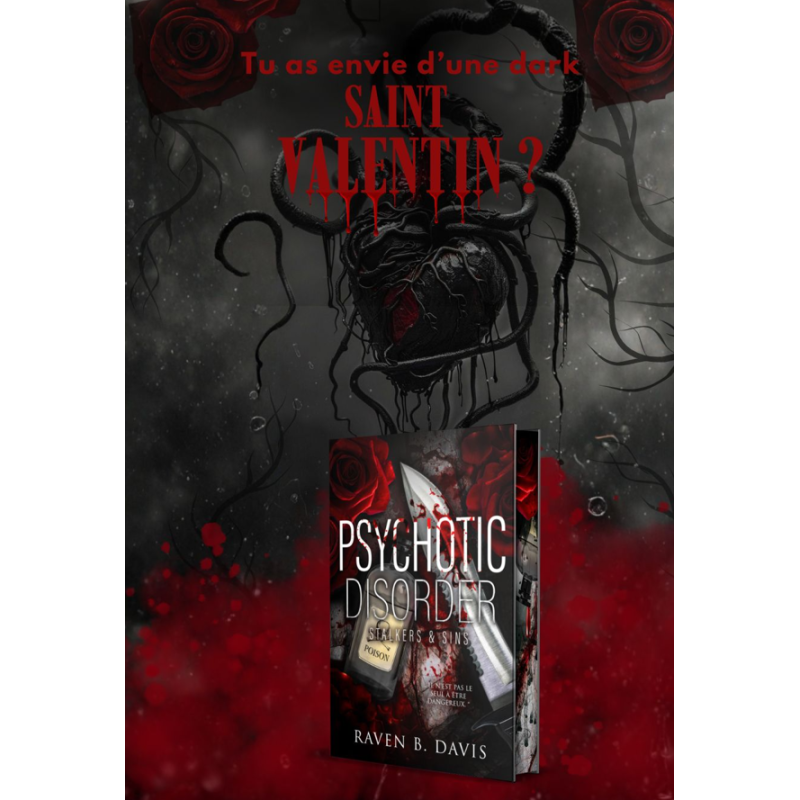 BOX DARK SAINT VALENTIN Psychotic Disorder-relié collector avec jaspage (précommande pour fin mars 2026)